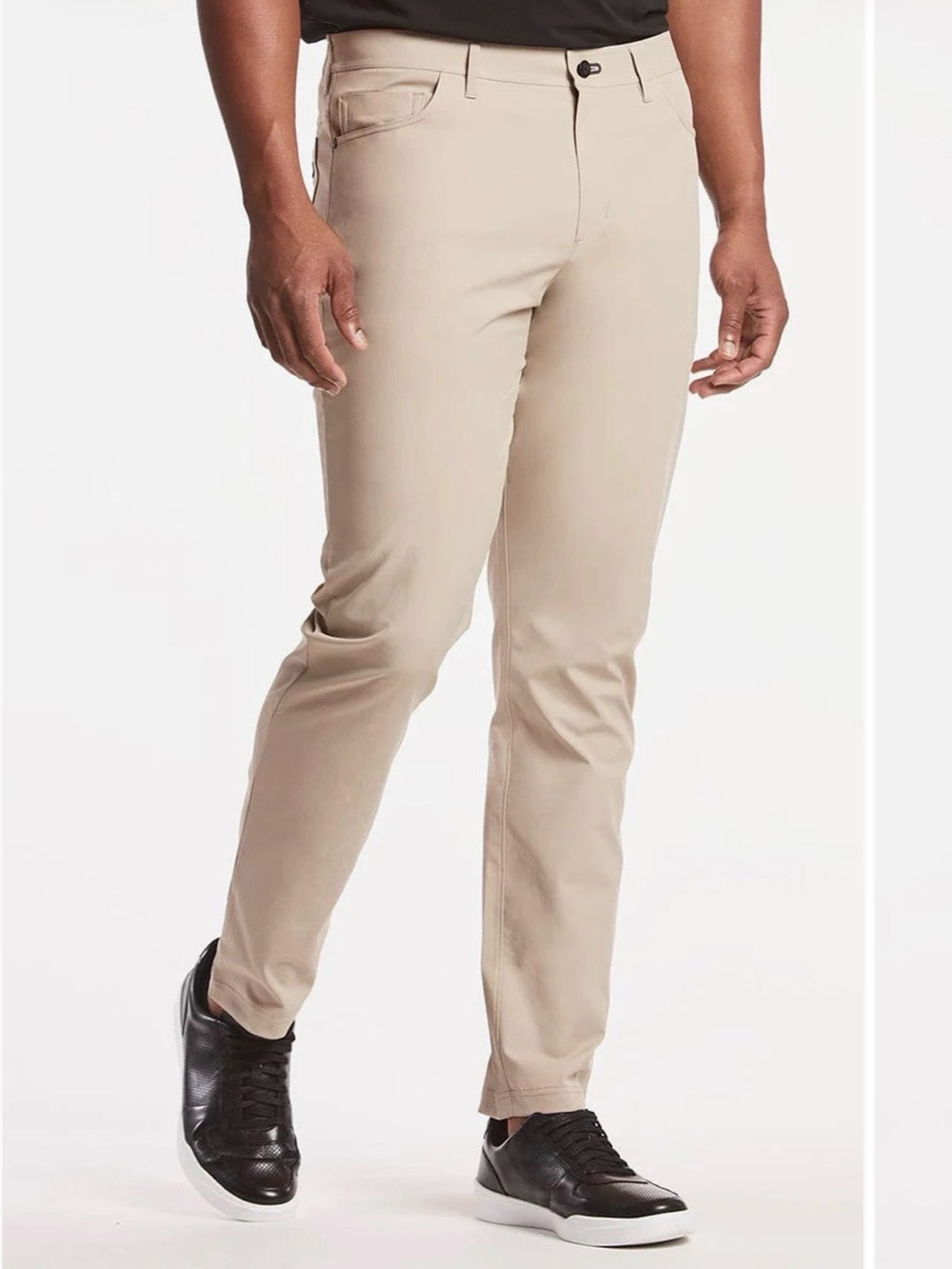 Public Rec Men's Dealmaker 5 pocket Chinos in Sand. 44/30